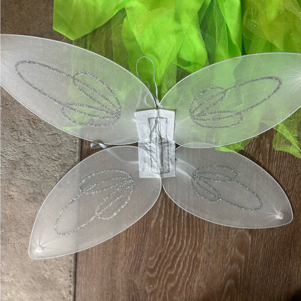 Women’s Green Fairy Tinkerbell Costume - Picture 5 of 7